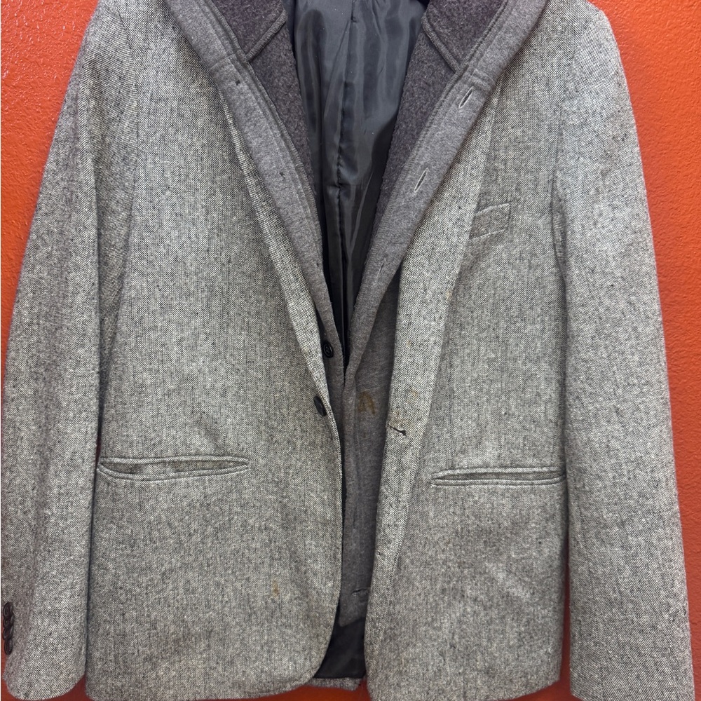 American Rag Gray Wool-Blend Jacket
